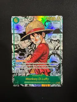 Monkey.D.Luffy (Super Alternate Art) (Manga) OP13-118 Carrying On His Will - Image 1