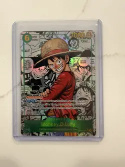 Monkey.D.Luffy (118) (Super Alternate Art) (Manga) OP13-118 Carrying On His Will - Image 4