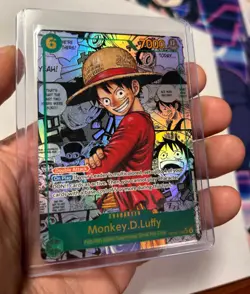 Monkey.D.Luffy (Super Alternate Art Manga) OP13-118 Carrying On His Will Foil - Image 1