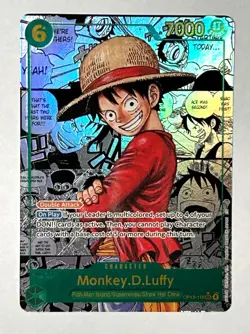 Monkey.D.Luffy (Super Alternate Art Manga) OP13-118 Carrying On His Will Foil - Image 2