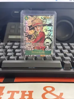 Monkey.D.Luffy (Super Alternate Art) OP13-118 Carrying On His Will Foil Manga! - Image 1