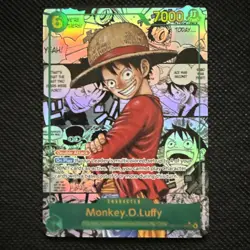 Monkey.D.Luffy (118) (Super Alternate Art) (Manga) OP13-118 Carrying On His Will - Image 1