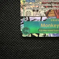 Monkey.D.Luffy (118) (Super Alternate Art) (Manga) OP13-118 Carrying On His Will - Image 3