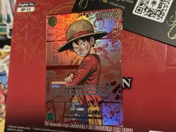 Monkey.D.Luffy (Red Super Alternate Art Manga) OP13-118 Carrying On His Will - Image 2