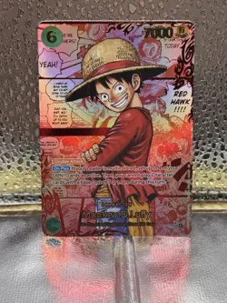 Monkey.D.Luffy (Red Super Alternate Art Manga) OP13-118 Carrying On His Will - Image 3