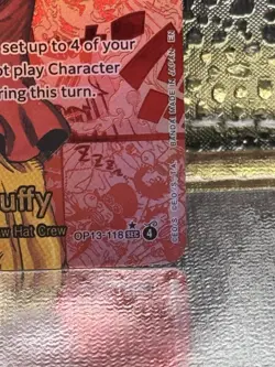 Monkey.D.Luffy (Red Super Alternate Art Manga) OP13-118 Carrying On His Will - Image 5