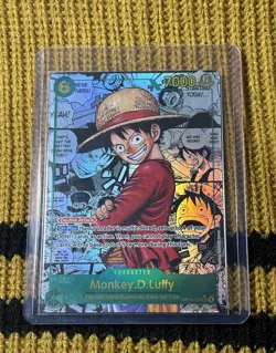Monkey.D.Luffy (118) (Super Alternate Art) (Manga) OP13-118 Carrying On His Will - Image 1