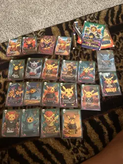 Pikachu Cosplay Non-Tcg/Fan Art ( 2 ) Random Cards+(1)or(U)FREE Pokemon Pack(s) - Image 1