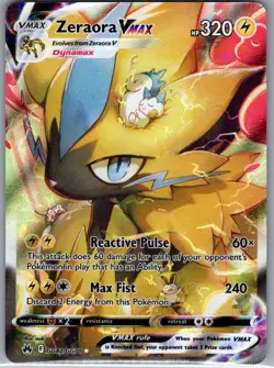 Zeraora VMAX GG42/GG70 Crown Zenith: Galarian Gallery - Pokemon Card - NM - Image 1