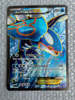 Kyogre EX 148/160 FULL ART Pokemon Card XY Primal Clash Holo Rare - Image 1