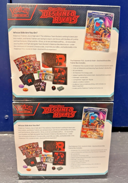 🔥 LOT OF 2 - Pokemon Destined Rivals ETB Elite Trainer Box - SEALED & IN HAND🔥 - Image 3