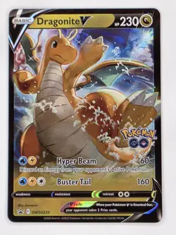 Dragonite V SWSH235 SWSH: Sword & Shield Promo Holo Pokemon TCG NM+ - Image 1