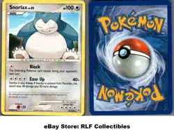 2007 Pokemon, Diamond & Pearl , #37/130 Snorlax, Rare - Image 1
