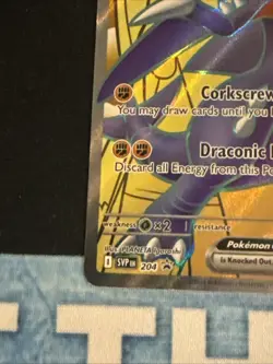 Pokemon TCG Cynthia's Garchomp EX #204 Destined Rivals Full Art SVP Promo - Image 2