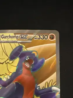 Pokemon TCG Cynthia's Garchomp EX #204 Destined Rivals Full Art SVP Promo - Image 4