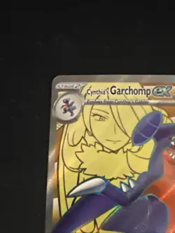 Pokemon TCG Cynthia's Garchomp EX #204 Destined Rivals Full Art SVP Promo - Image 5