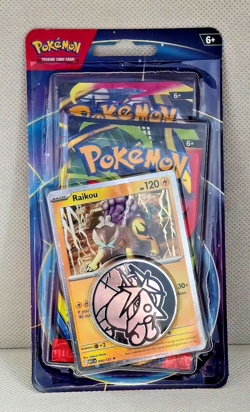 NEW Pokemon Mega Evolution & Phantasmal Flames 2-Pack Blister Sealed - Raikou - Image 2