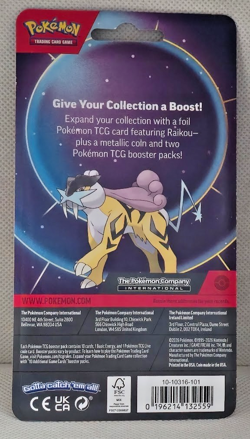 NEW Pokemon Mega Evolution & Phantasmal Flames 2-Pack Blister Sealed - Raikou - Image 4