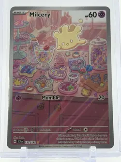 2024 Pokemon MILCERY #152/142 Illustration Rare Stellar Crown - Never Played 💎 - Image 1