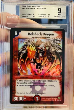 2004 Duel Masters Bolshack Dragon BGS 9 - Image 1