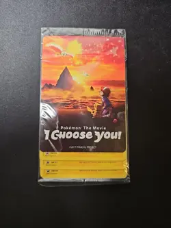 Pokemon The Movie I Choose You M20 Promo Pack Ash's Pikachu SEALED 2017 - Image 1