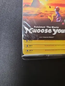 Pokemon The Movie I Choose You M20 Promo Pack Ash's Pikachu SEALED 2017 - Image 2