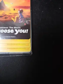 Pokemon The Movie I Choose You M20 Promo Pack Ash's Pikachu SEALED 2017 - Image 5