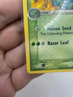 Ivysaur 35/112 EX FireRed & LeafGreen Non Holo Pokemon Card LP - Image 5