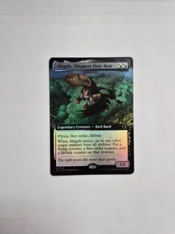 MTG: Lorwyn Eclipsed - Abigale, Eloquent First-Year #368 - Extended Art Foil - Image 1