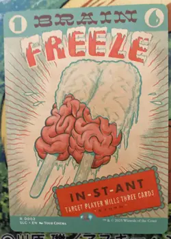 Brain Freeze Secret Lair Countdown Kit Regular MTG NM - Image 1