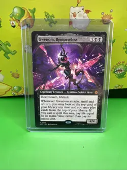 Gwenom, Remorseless (Extended Art) Marvel's Spider-Man Regular Magic Mtg SPM - Image 1