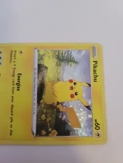 Pokemon TCG Pikachu 7/15 McDonald's Holo Lightning LP - Image 3