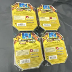 Pokemon Hidden Fates Gyarados GX Sealed Deck Tin Lot of 4 - Image 4