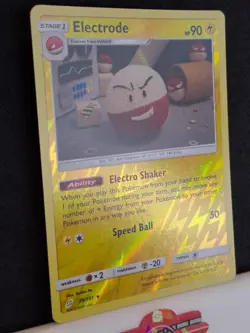 Electrode 39/181 SM Team Up Asako Ito REVERSE HOLO RARE Pokemon Card NM/LP - Image 2