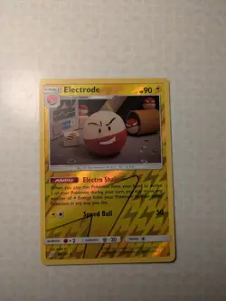 🚀2019 Pokemon TCG SM Team Up 39/181 Electrode Reverse Holo Rare MINT - Image 1