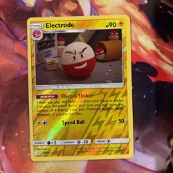 🚀2019 Pokemon TCG SM Team Up 39/181 Electrode Reverse Holo Rare MINT - Image 1