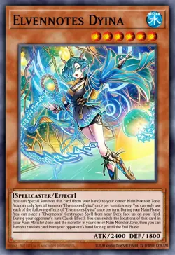 Yu-Gi-Oh! Elfnote Tinia BPRO-EN011 Ultra Rare Preorder - Image 1