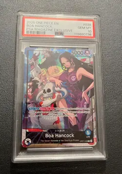 One Piece JP boa speciale + EN Boa Hancock PSA Exclusive Promo PSA 10 Gem Mint - Image 2