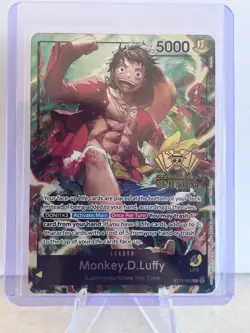 One Piece TCG - ST13-003 Monkey.D.Luffy - 2nd Anniversary Tournament - Image 1
