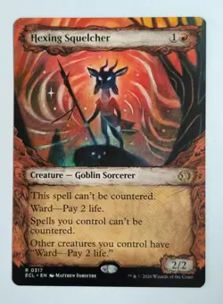 Hexing Squelcher (SHOWCASE) 317 | NM Near Mint | ECL Lorwyn Eclipsed Magic MTG - Image 1