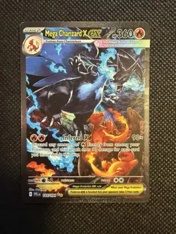 Mega Charizard X EX SIR 125/094 (English) Phantasmal Flames Pokemon TCG NM++! - Image 2