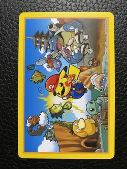 2016 Mario Pikachu Poker Card Pokemon Center - Queen of Hearts - Image 2
