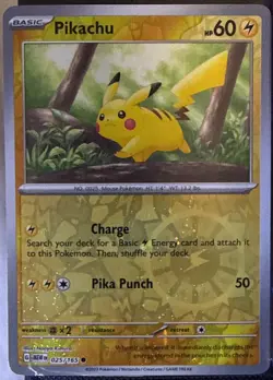 Mega Pikachu- A Story Told By 7 Cards About Eating Too Much Fast Food (SEE DESC) - Image 2
