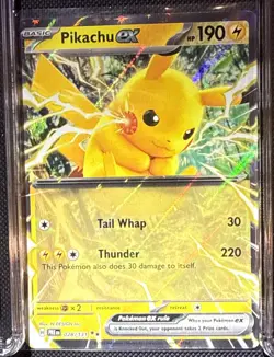 Mega Pikachu- A Story Told By 7 Cards About Eating Too Much Fast Food (SEE DESC) - Image 4