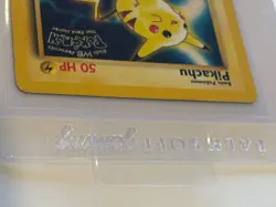 Pikachu #4 The First Movie Black Star Promo Pokemon Card WOTC - Image 2