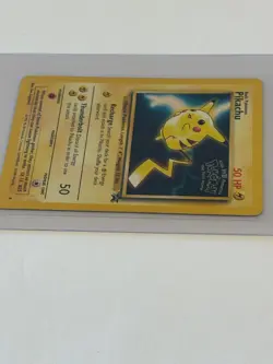 Pikachu #4 The First Movie Black Star Promo Pokemon Card WOTC - Image 3