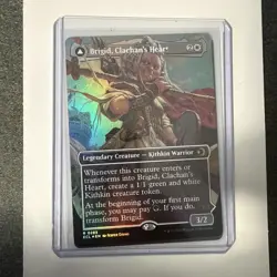 Brigid, Clachan's Heart (Borderless) Lorwyn Eclipsed Foil - Image 1