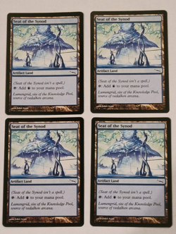 Magic The Gathering - Seat of the Synod x4 (Common) Mirrodin set 2003 *Vintage* - Image 1