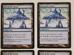 Magic The Gathering - Seat of the Synod x4 (Common) Mirrodin set 2003 *Vintage* - Image 3