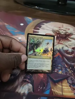 Forbidden Orchard Champions of Kamigawa Foil Lightly Played MTG - Image 1